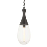 Hudson Valley Lighting Southold 21.25 1 Light Pendant Brass - Black