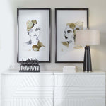 Uttermost Organic Portrait Framed Prints, S/2