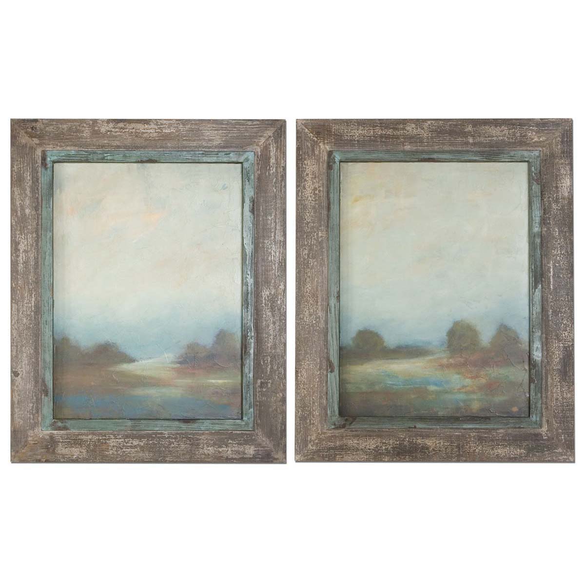 Uttermost Morning Vistas Framed Art, S/2