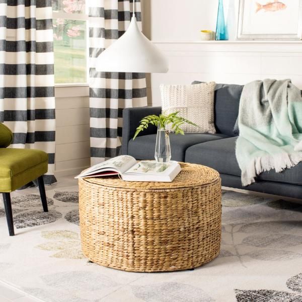 Safavieh Jesse Wicker Storage Coffee Table , SEA7034