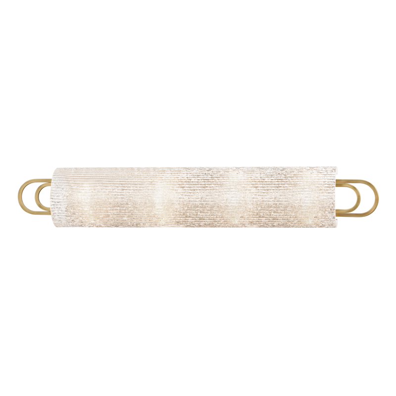 Hudson Valley Lighting Buckley 4 Light Bath Bracket - Aged Brass