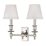 Hudson Valley Lighting Ludlow 2 Light Wall Sconce - Polished Nickel