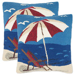 Marine/Red (Set of 2)