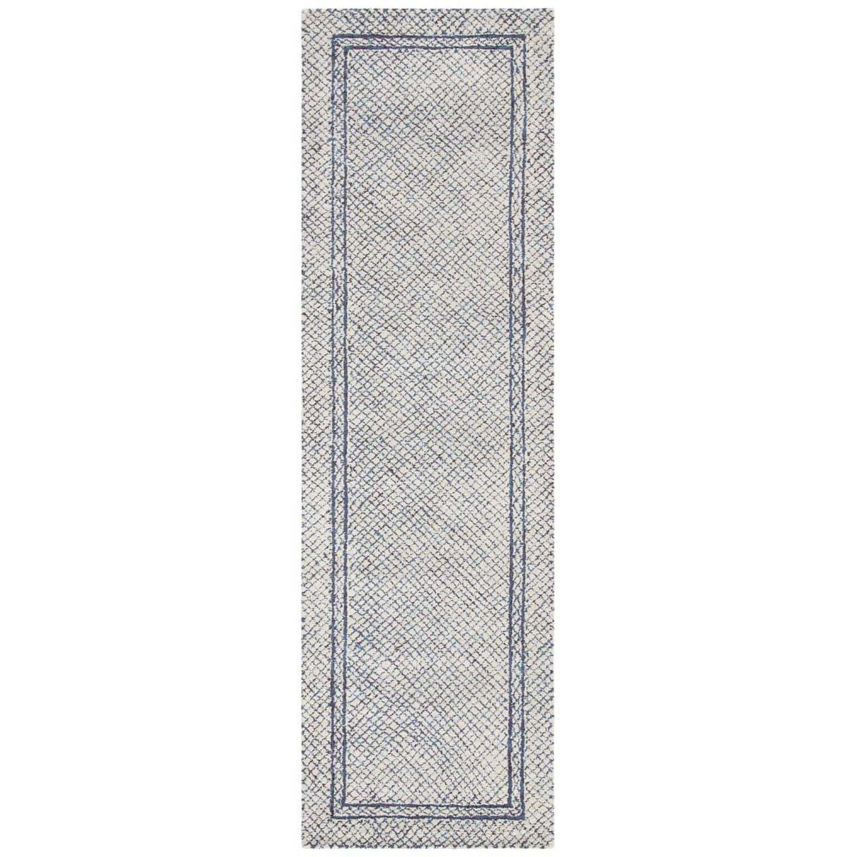 Safavieh Abstract 341 Rug, ABT341 - Ivory / Navy