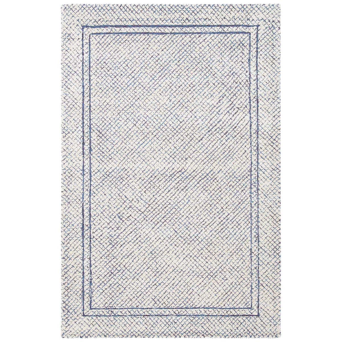 Safavieh Abstract 341 Rug, ABT341 - Ivory / Navy