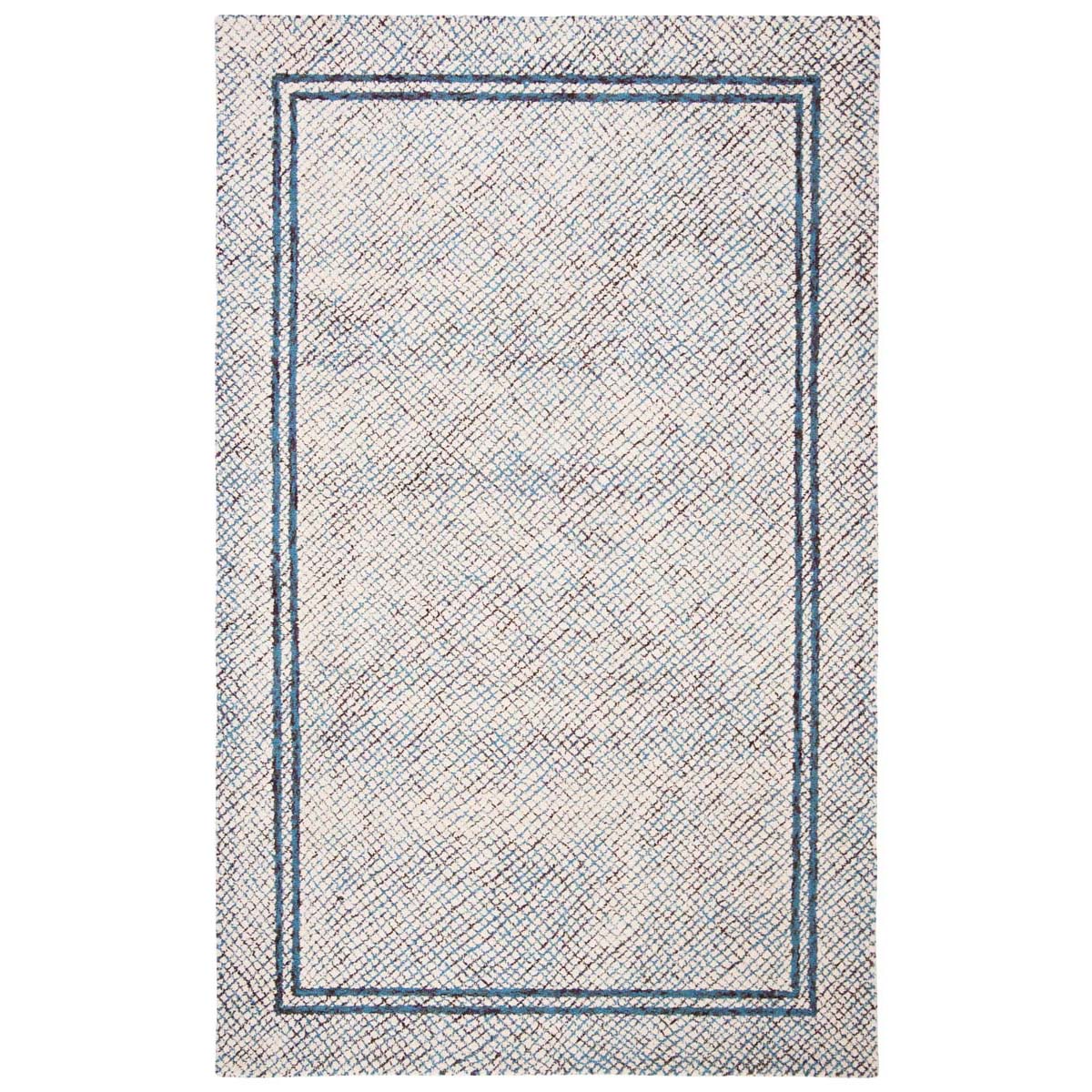 Safavieh Abstract 341 Rug, ABT341 - Ivory / Navy