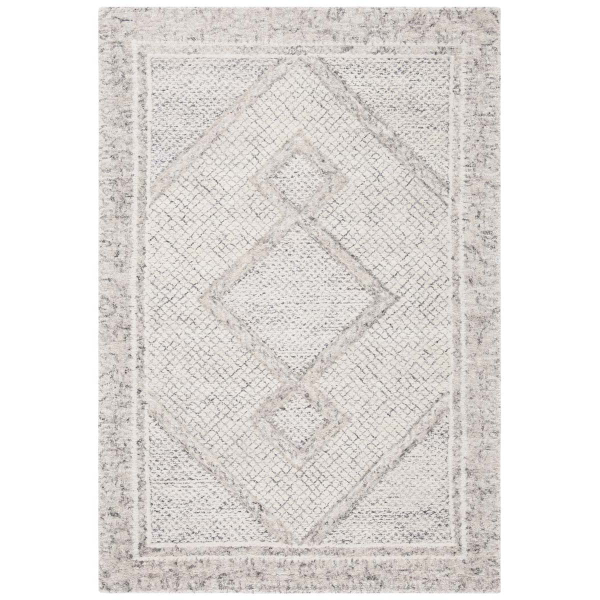 Safavieh Abstract 345 Rug, ABT345 - Ivory / Grey