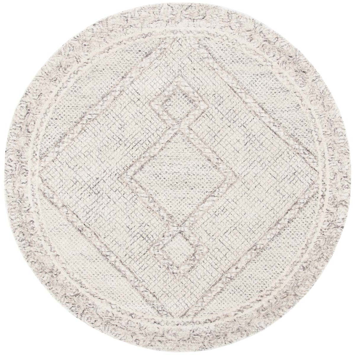 Safavieh Abstract 345 Rug, ABT345 - Ivory / Grey