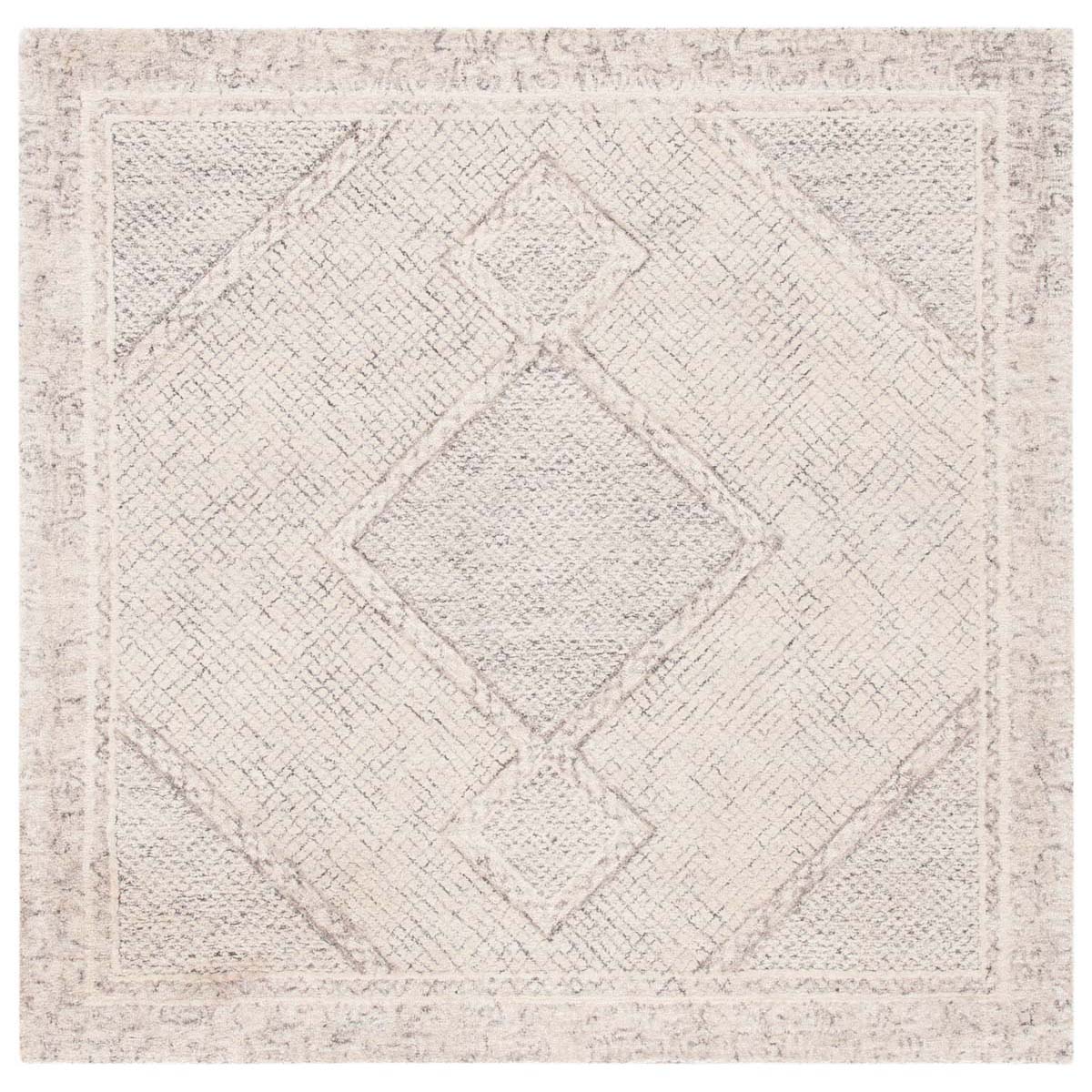 Safavieh Abstract 345 Rug, ABT345 - Ivory / Grey