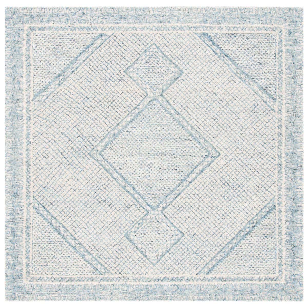 Safavieh Abstract 345 Rug, ABT345 - Ivory / Blue