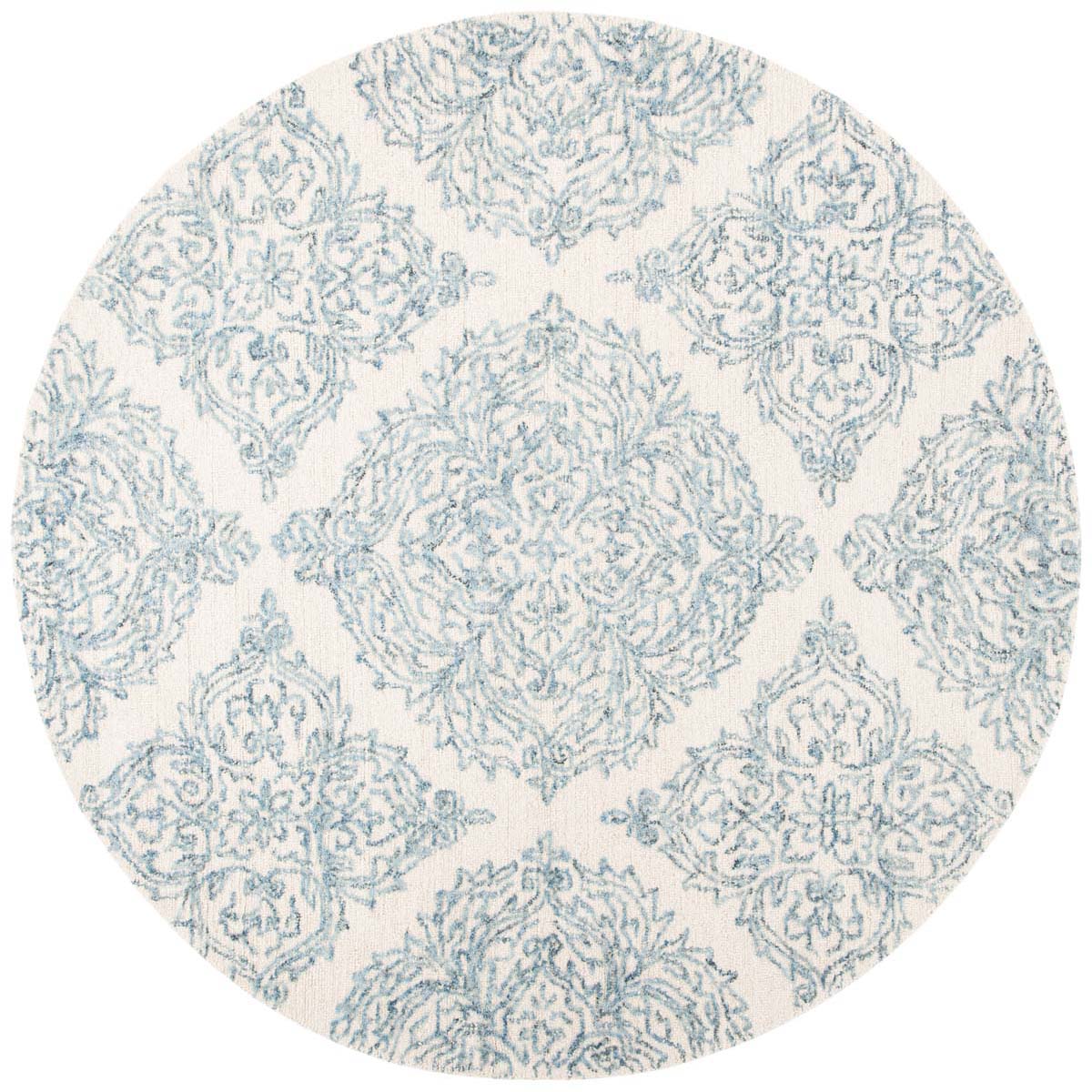 Safavieh Abstract 346 Rug, ABT346 - Ivory / Blue