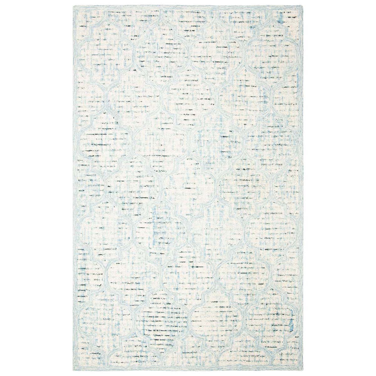 Safavieh Abstract 474 Rug, ABT474 - Ivory / Turquoise