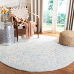 Safavieh Abstract 474 Rug, ABT474 - Ivory / Turquoise