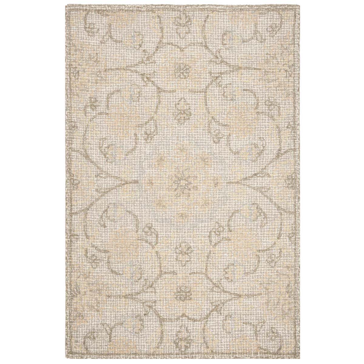 Safavieh Abstract 527 Rug, ABT527 - Light Grey / Ivory