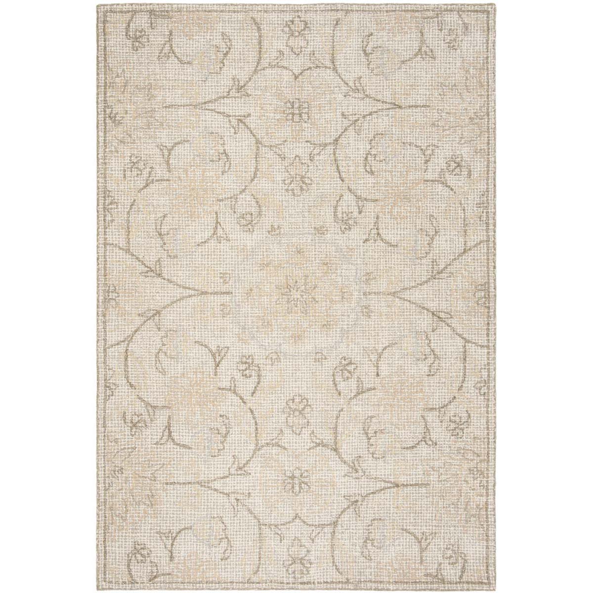 Safavieh Abstract 527 Rug, ABT527 - Light Grey / Ivory