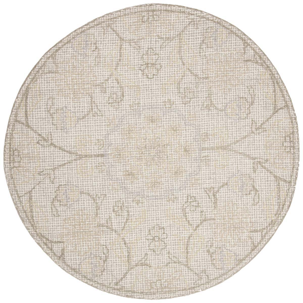 Safavieh Abstract 527 Rug, ABT527 - Light Grey / Ivory