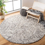 Safavieh Abstract 601 Rug, ABT601 - Ivory / Charcoal