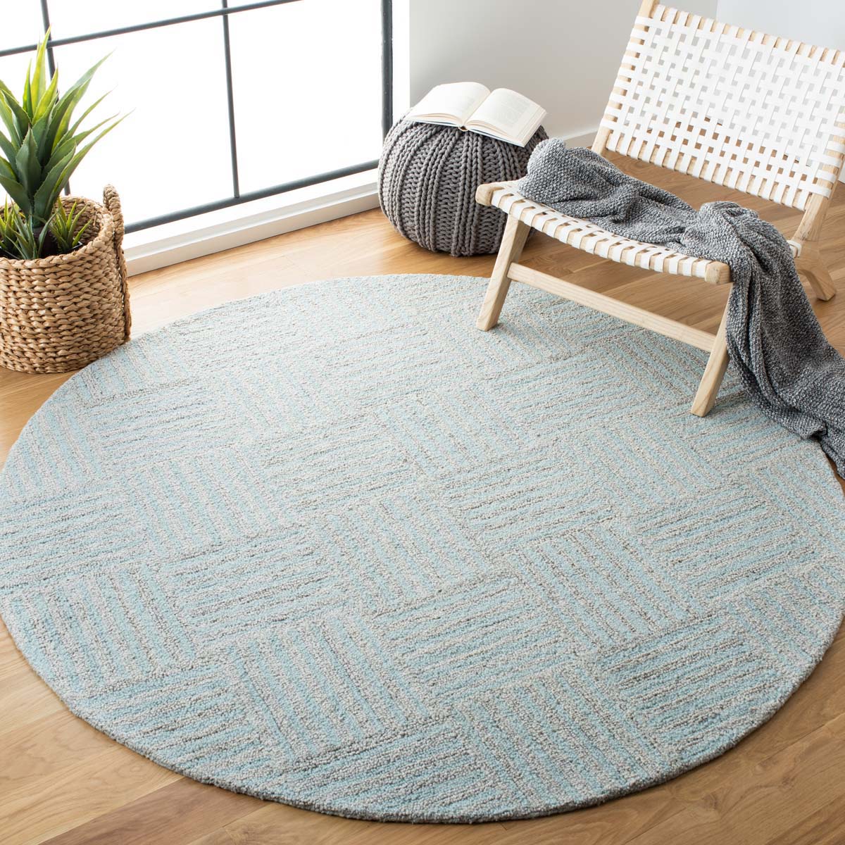 Safavieh Abstract 602 Rug, ABT602 - Blue / Grey