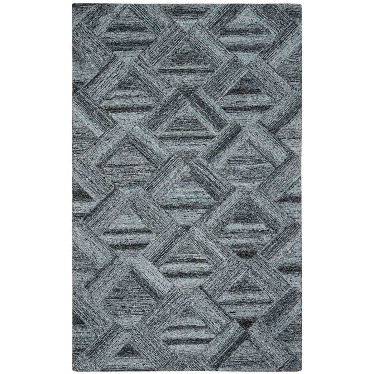 Safavieh Abstract 607 Rug, ABT607 - Blue / Black