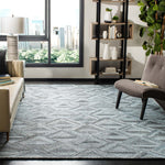 Safavieh Abstract 607 Rug, ABT607 - Blue / Black