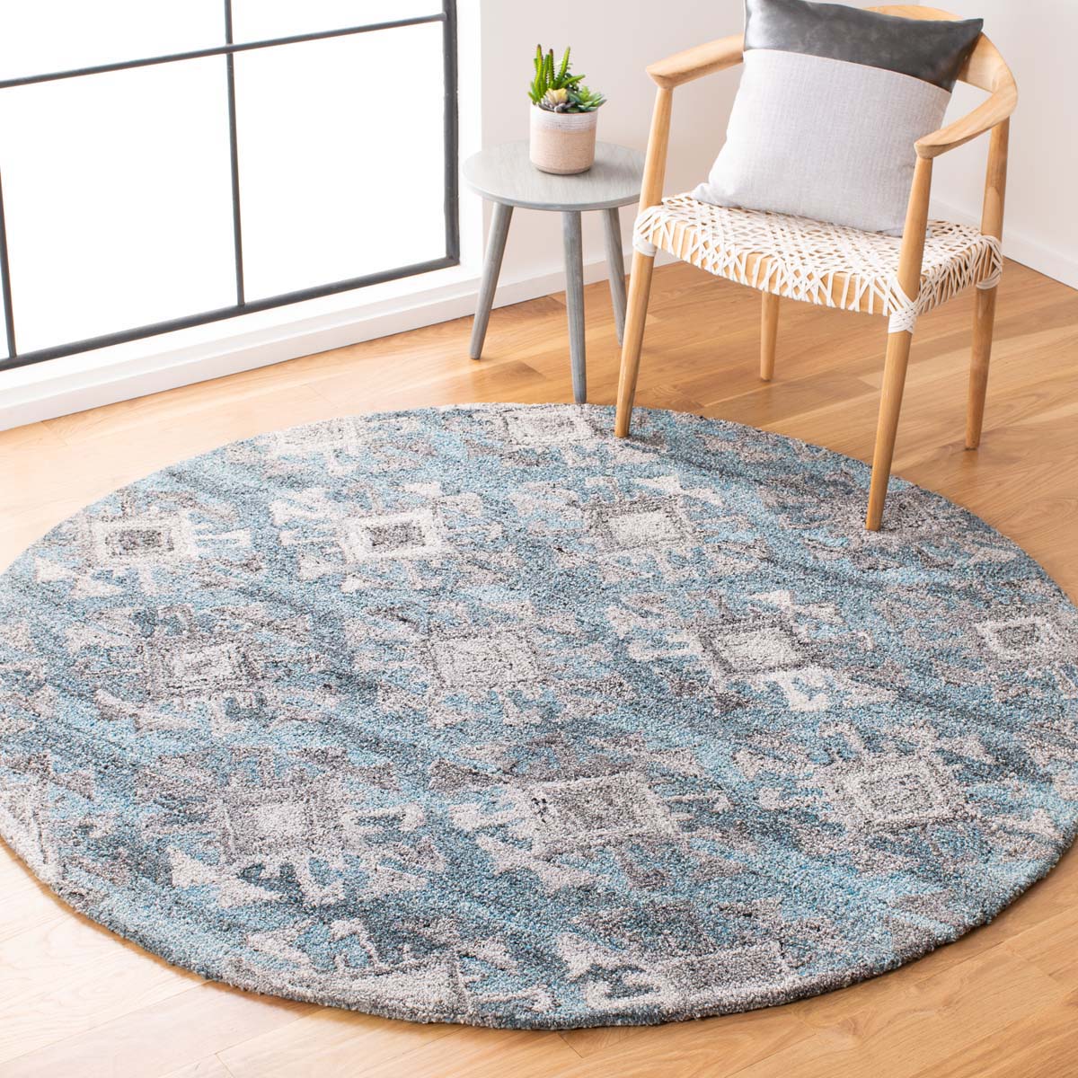 Safavieh Abstract 613 Rug, ABT613 - Grey / Black