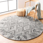 Safavieh Abstract 618 Rug, ABT618 - Grey / Black