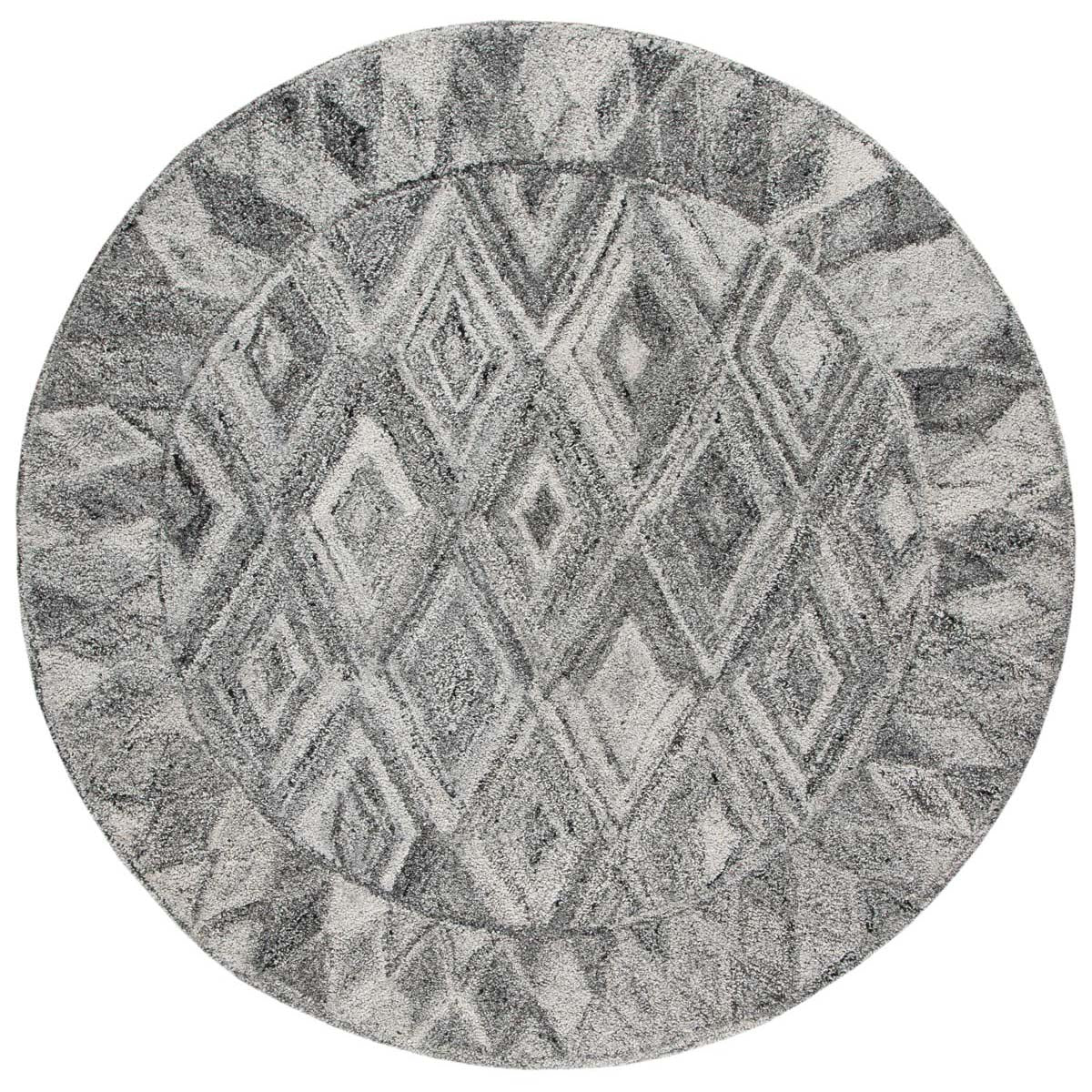 Safavieh Abstract 618 Rug, ABT618 - Grey / Black