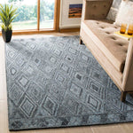 Safavieh Abstract 618 Rug, ABT618 - Blue / Black