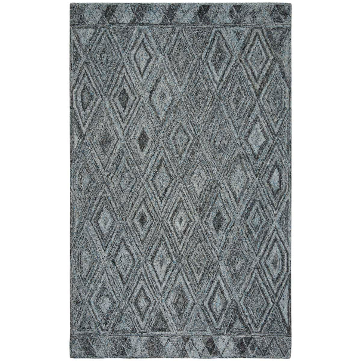 Safavieh Abstract 618 Rug, ABT618 - Blue / Black