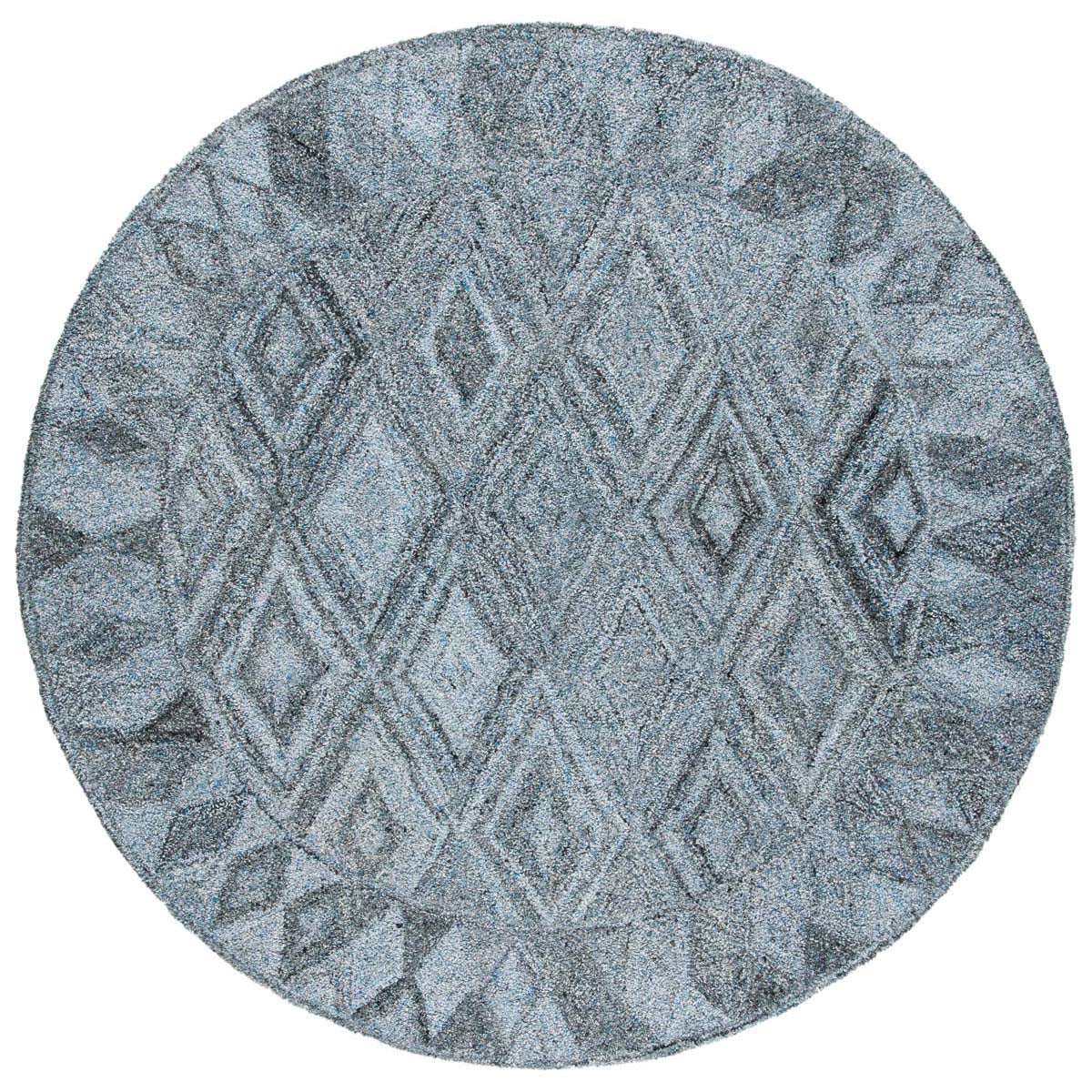 Safavieh Abstract 618 Rug, ABT618 - Blue / Black