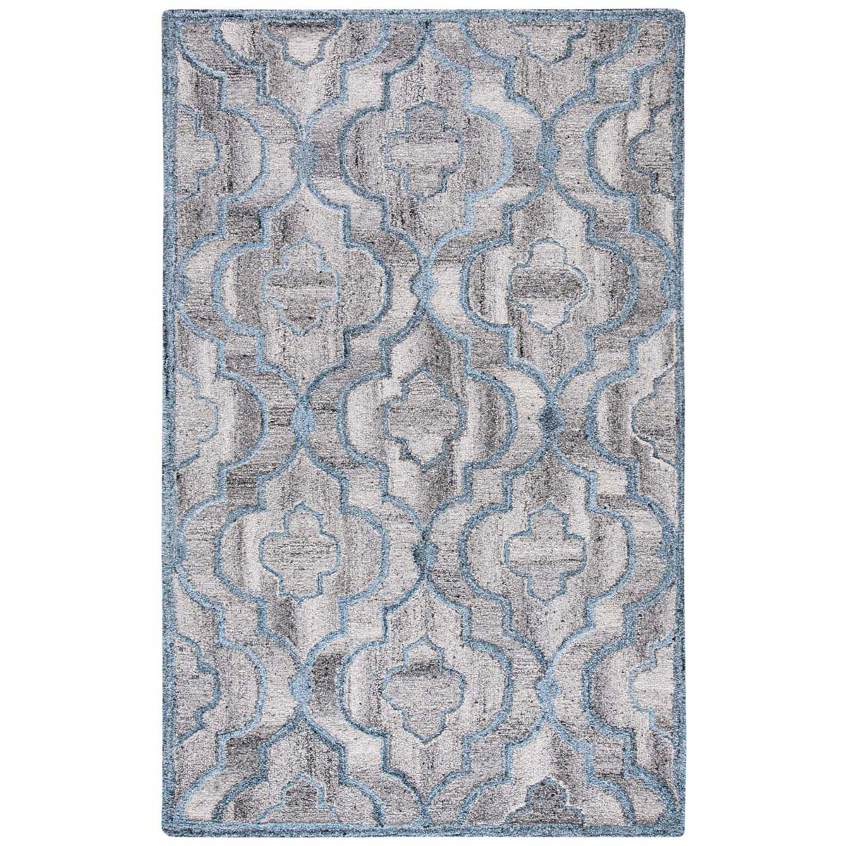 Safavieh Abstract 646 Rug, ABT646 - Blue / Brown