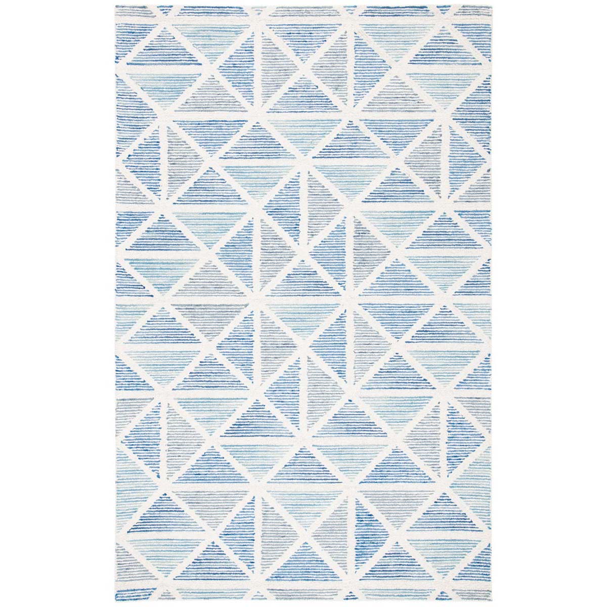 Safavieh Abstract 655 Rug, ABT655 - Ivory / Blue