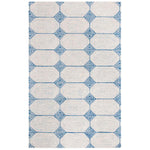 Safavieh Abstract 658 Rug, ABT658 - Ivory / Blue