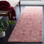 Safavieh Abstract 763 Rug, ABT763 - Red / Ivory