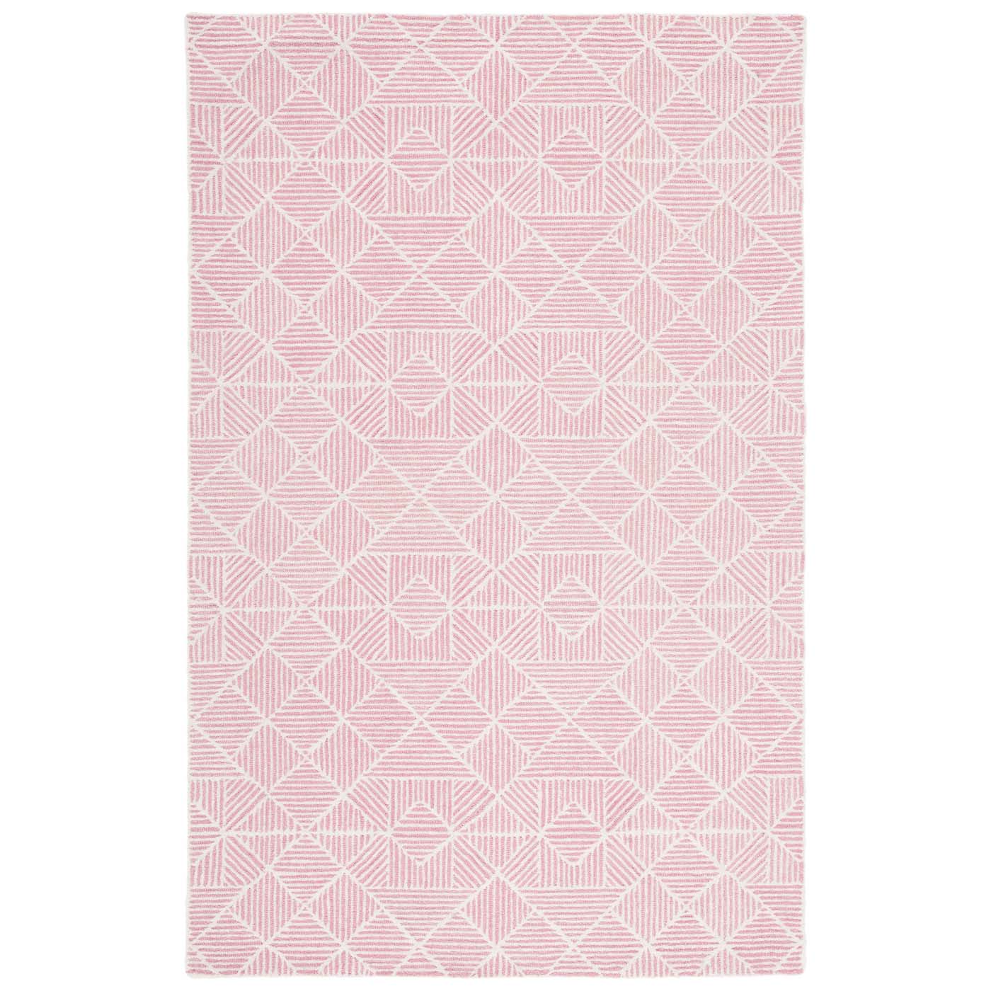 Safavieh Abstract 763 Rug, ABT763 - Pink / Ivory