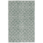 Safavieh Abstract 763 Rug, ABT763 - Dark Green / Ivory