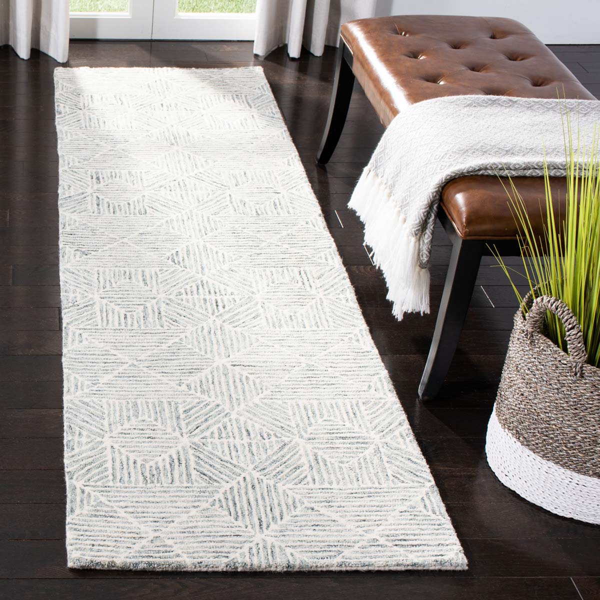 Safavieh Abstract 763 Rug, ABT763 - Light Green