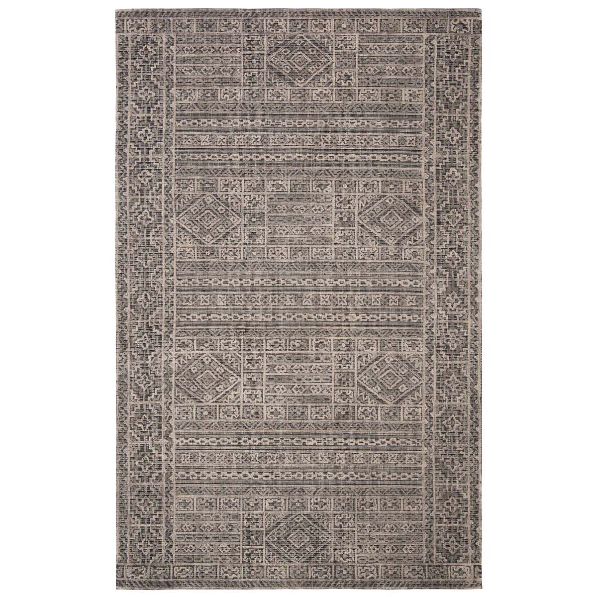 Safavieh Adirondack 101 Rug, Silver, ADR101 - Grey / Black