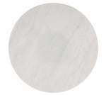 Safavieh Tissaia Round Accent Table, White Marble / Black