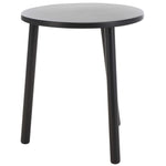 Safavieh Ivitrio Round Accent Table, Black - Black