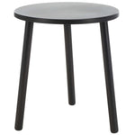 Safavieh Ivitrio Round Accent Table, Black - Black