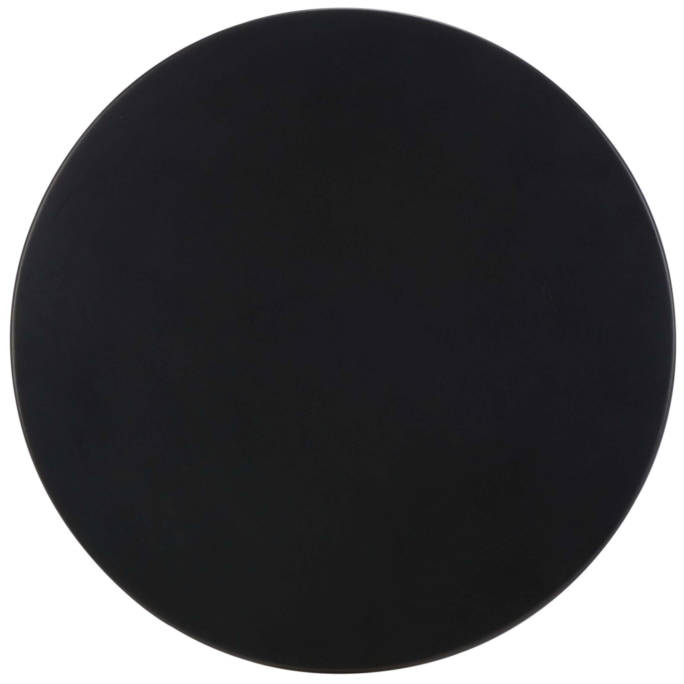 Safavieh Ivitrio Round Accent Table, Black - Black