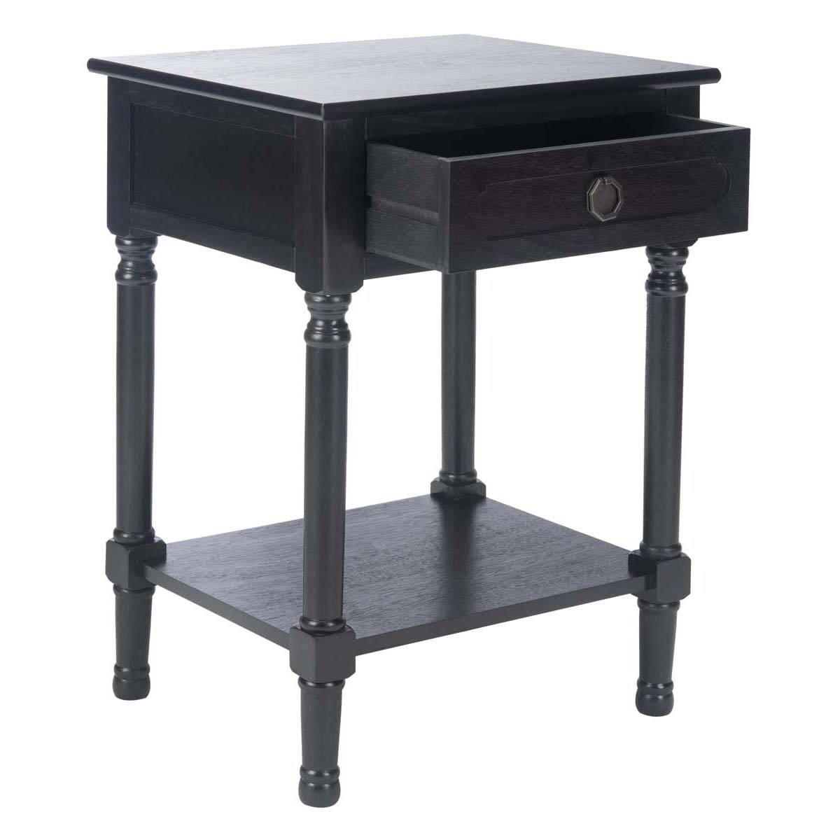 Safavieh Allura 1Drw Accent Table, ACC5718 - Black