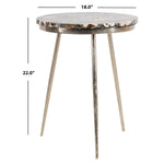 Safavieh Faryn Agate Round Accent Table