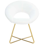 Safavieh Aliena Accent Chair , ACH7501 - Ivory / Gold