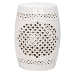 Safavieh Quatrefoil Garden Stool - Default Title