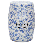 Safavieh Blue Birds Garden Stool - Default Title