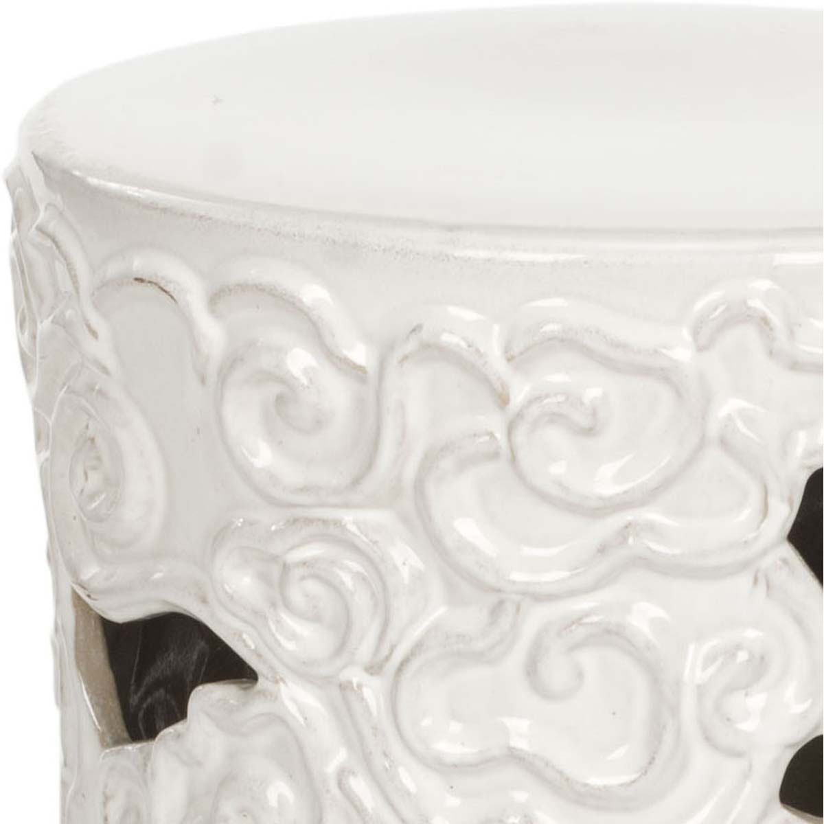 Safavieh Cloud Garden Stool, ACS4519 - White