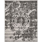 Safavieh Adirondack 101 Rug, Silver, ADR101 - Silver / Black