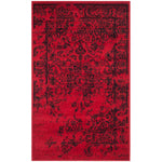 Safavieh Adirondack 101 Rug, Black, ADR101 - Red / Black